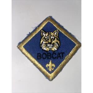 BSA Bobcat Cub Scout Rank Badge Diamond Vintage Preowned